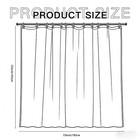 Teal Daisy Butterfly Shower Curtain Floral Bathroom Decor Fabric Hooks Included