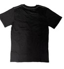Calvin Klein Youth s Crew Neck S s Shirt Logo On The Front Black white