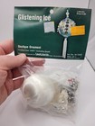 Leewards Glistening Ice Tassel Boutique Vtg Sequin Bead Christmas Ornament Kit