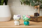 Sanrio Hello Kitty Halloween Ceramic Salt Pepper Shaker Set 5    L X 2    W X 3 5    H