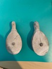 Wilcox Crittenden 2  X 1 4  Cable Rope  Galvanized  Pulleys   New   Set Of 2  