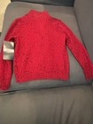 Izod Boys Sweater Size 4 5 - Tango Red - Brand New With Tags