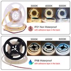 Waterproof Cob Led Light Strip 24v 320leds m Ip68 Indoor Outdoor Building Decor