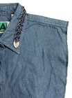Vintage Da Dominion Apparel Women False Collar Medium Cotton Western Denim
