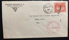 1934 Port Au Prince Haiti Ss Pastores Paqueboat United Fruit Ufc Cover To Usa