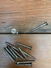 Wood Screws Flat Head Slotted Steel  6 X 1-1 4    Old Store Stock