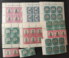 South Africa 1950 s Booklet Pane Lot  mint 