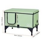 Indoor outdoor Electric Heated Pad Cat House Bed Warm Waterproof Kitty Shelter