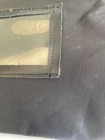 Locking Bank Deposit Bag With Key Black Laminated Nylon Security Money Pouch