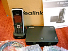 Yealink W52p Cordless Ip Dect Phone Handset Set W  Base Station   Cables  new
