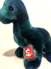 Ty Beanie Buddy 1999 Bronty The Dinosaur 14  New