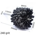 4  To 4-1 8  100   105mm Engine Cylinder Hone Bore Brush Ball 240 Grit New Usa