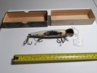 Vintage Pflueger 5    Musky Mustang Blue Mullet Scale Fishing Lure W  Original Box