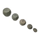 Ancient Roman Byzantine Bronze Weight Set Lot 5pcs 112 91g 2 Uncia - Sextula Coa