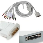 12-lead Ecg Cable Ekg Leadwire For Ecg Machine Electrocardiograph banana Plug