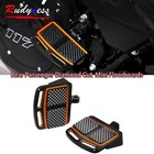 Orange Diamond Cut Mini Floorboards Foot Boards For Harley Road Glide 00-24