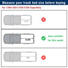 6 8ft Hard Tri-fold Tonneau Cover Truck Bed For 1999-2024 F250 F350 Superduty