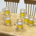 Miniature Beer Mugs  60pcs Mini Beer Mug Shot Glasses Collectible Landscape M   