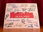 A Nightmare On Elm Street Title Card- Cast-signed- 8 5x11- Autograph Reprints