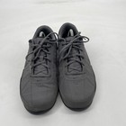Nike Air Men Us 10 Eu 44 Ring Leader Low Shoe Dark Grey black Lace Up Basketball