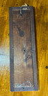 Vintage Japanese Ikenobo Ikebana Flower Arrangement Wooden Sign Plaque Professor
