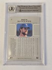 1990 Leaf Rick Sutcliffe Chicago Cubs  6 Rare Auto 10 Bas Authentic 