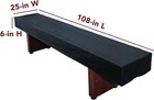 Hathaway Shuffleboard Table Cover 9-feet  Black 
