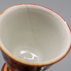 Japanese Kutani Footed Sake Goblets   Vase Lot Of 4 Meiji Showa - Read