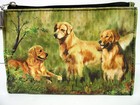 New 9-piece Set For Golden Retriever Lovers Pads Pen Magnet Gift Bag Pouch Cards