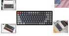 K2 Wireless Bluetooth Mechanical Keyboard - Rgb Backlit With Gateron Red Switch