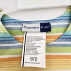 Vitamins Kids Romper Set 6-9 Months Striped Playsuit Go Fish Applique Hat New