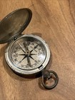 U s  Military Pocket Compass Wittnauer Wwi Era Antique Army Navigation Stamped