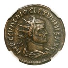Rare Roman Ae Antoninianus Of Diocletian  ad284-305  Ngc - Graded Xf Coin