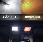 Car Interior White Combo Led Map Dome Door Trunk License Plate Light Bulbs T10