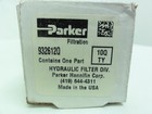 188499 New In Box  Parker 932612q Hydraulic Filter  15gpm  150psi