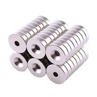 Disc Round Neodymium Magnet With Countersunk Ring Hole Dia 8mm -100mm Rare Earth