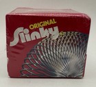 Vintage 1980 s Metal Original Slinky Walking Spring Toy  New In Orig Sealed Box