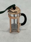 Starbucks Ornament 2017 Copper French Coffee Press Christmas Tree Nice 