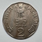 1995 India 2 Rupees - Coin  d-024
