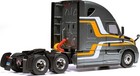 2018 Freightliner Cascadia Truck Tractor Gray Metallic With Stripes 1 43 By Ixo