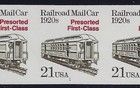 2265a - Scarce Xf-sup Imperf Error Pnc6  1  railroad Mail Car  Mint Nh Cat  550 