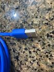 10ft Usb A To Lightning Cable Type Data   Fast Charger Charging Cord Blue