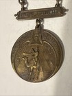 Vintage Cyprus Temple Shriners Aaonms Pin Medal Albany Ny Buffalo 1916 Brass