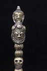      Rare Bronze Tibetan Phurba Dagger     Ritual Kila Vajrakilaya Knife Old