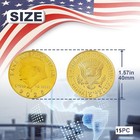 15 X 2024 President Donald Trump Commemorative Coin Take America Back Metal Coin
