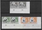 Basutoland 1961 Pictorial Surcharge Set Sg58-68 Mnh Plate No Marginals