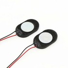 2pcs Speaker Oval 15x24mm Dia 8 Ohm 1w 2-wire Mini Micro Audio Magnetic Arduino