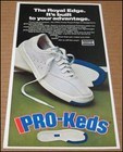 1977 Pro-keds Royal Edge Shoes Print Ad Advertisement Clipping Vintage 5 x10 25 