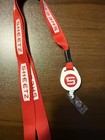 Sheetz Retractable Id Badge Reel Holder With Lanyard