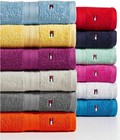 Tommy Hilfiger Modern American Solid Bath Towel  30 X 54 Inches  100  Cotton 574